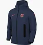 Толстовка мужская Nike Sportswear Fc Barcelona Tech Fleece Blue HQ1829-411