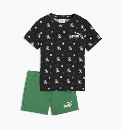 Спортивний костюм дитячий Puma Super All-Over Print Green/Black 691925-01
