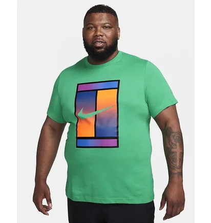 Футболка мужская Nike T-Shirt Court Dri-Fit Green FQ4934-324