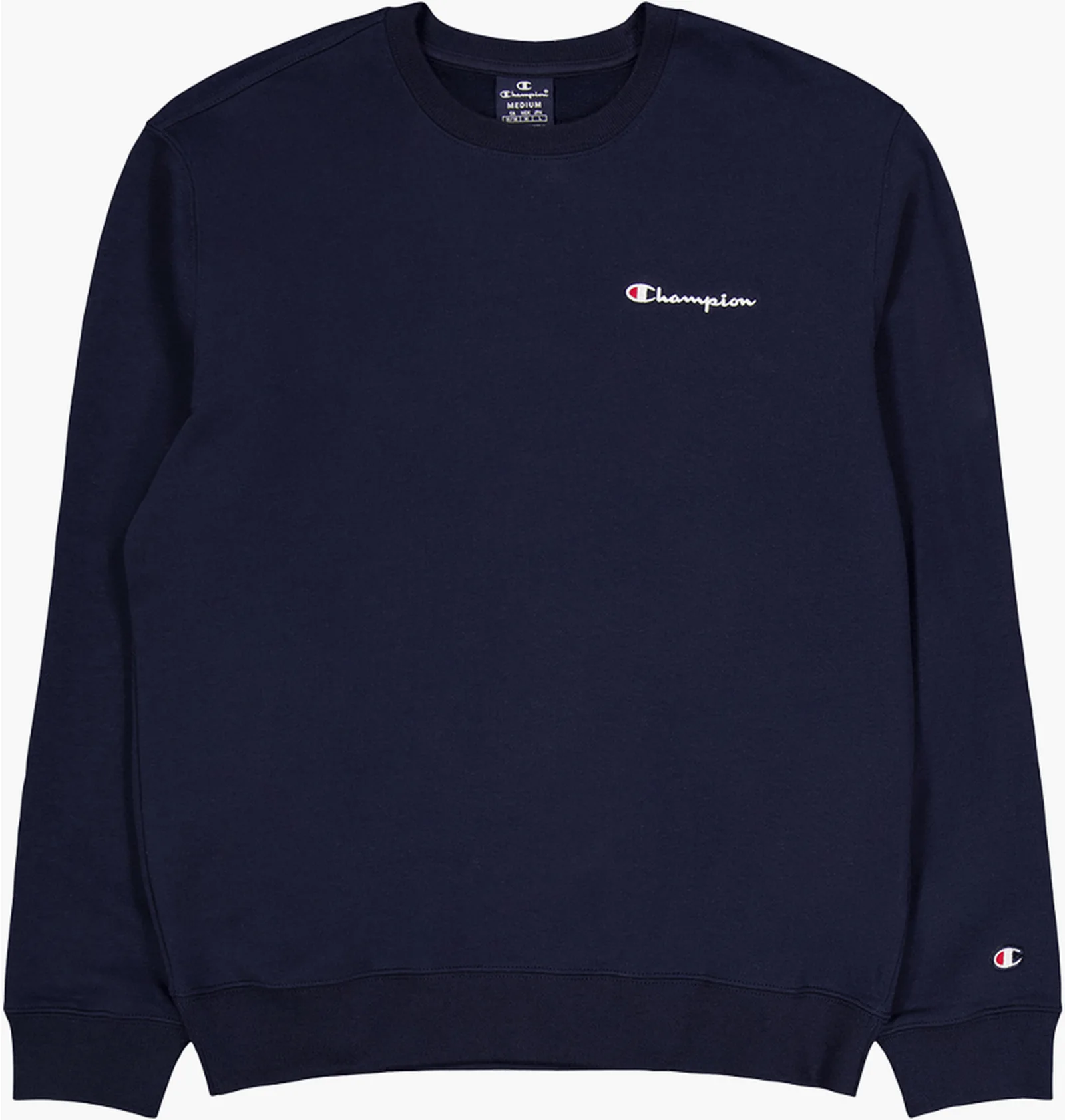 優里　YUURI Champion Crewneck Sweatshirt ᐉ Свитшот мужской Champion Crewneck Sweatshirt Nny Blue 219836
