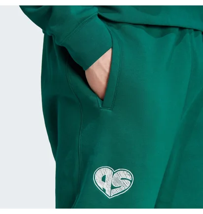 Штаны мужские Adidas Scribble Fleece Green IJ6457