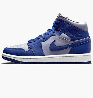 Кроссовки женские Nike 1 Mid Iron Purple Deep Royal Blue DH7821-500