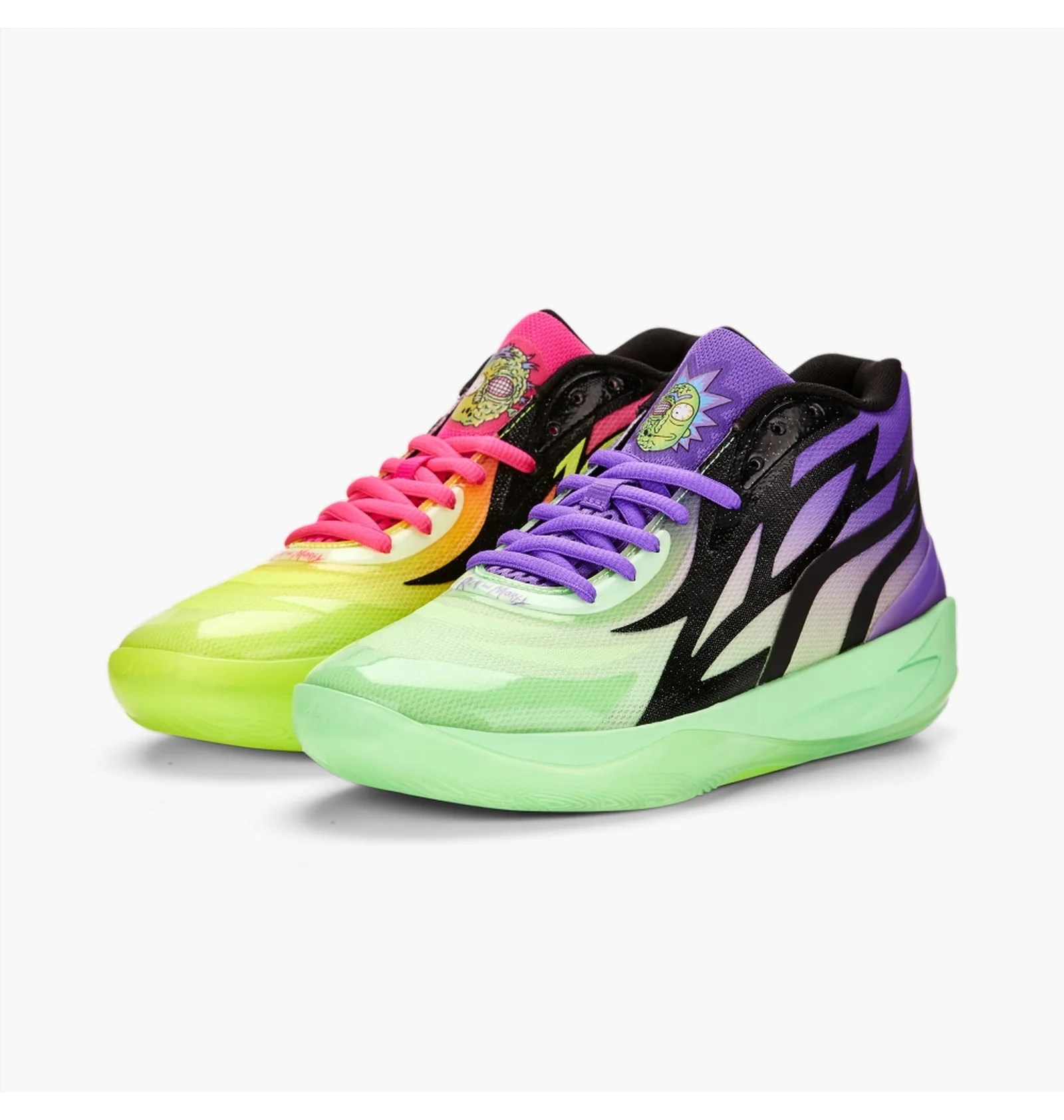 MB.02PUMA Rick and Morty バスケットシューズ ᐉ Кросівки унісекс Puma X Rick And Morty Mb.02 Basketball Shoes