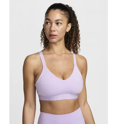 Топ женский Nike Indy Medium Support Padded Adjustable Sports Bra Violet FD1065-512