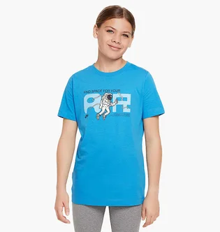 Футболка детская Nike Sportswear T-Shirt Light Blue FN9618-435