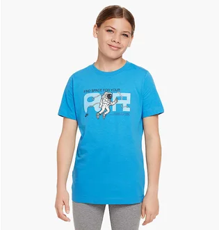 Футболка детская Nike Sportswear T-Shirt Light Blue FN9618-435