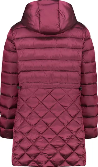 Куртка жіноча Cmp Parka Fix Hood Bordo 31K3026-H921