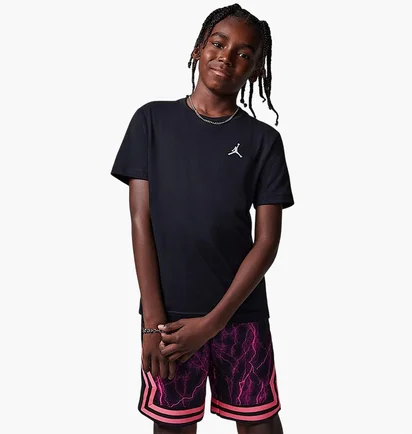 Футболка дитяча Air Jordan Big Kids Jumpman Air Embroidered T-Shirt Black 95D266-023