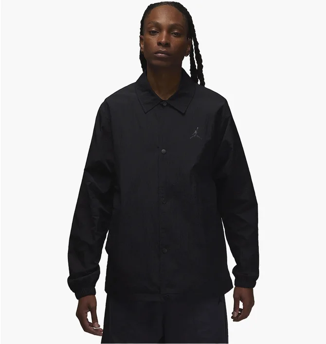 Рубашка мужская Air Jordan Essentials Coaches Jacket Black FN4541-010