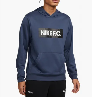 Худи мужское Nike M Nk Df Fc Libero Hoodie Blue Dc9075-437