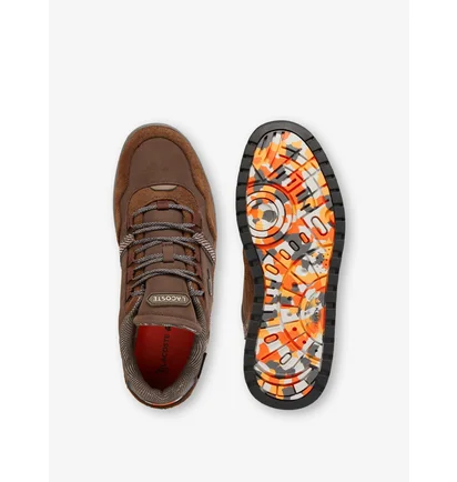 Кроссовки мужские Lacoste T-Clip Winter Brown 748SMA00377B8
