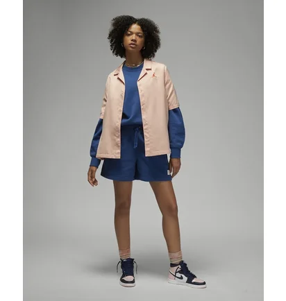 Шорти жіночі Air Jordan Flight WomenS Fleece Shorts Blue DQ4611-493