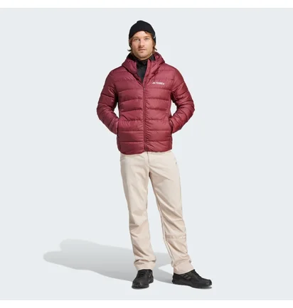 Пуховик чоловічий Adidas Terrex Multi Light Down Hooded Red IP6040