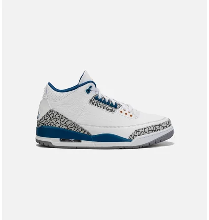 Кроссовки мужские Air Jordan 3 Retro Wizards True White CT8532-148