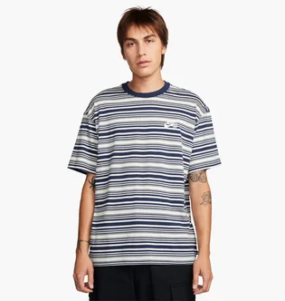 Футболка мужская Nike Sb Tee M90 Stripe Sp24 Grey FQ3711-410