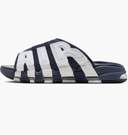 Тапочки мужские Nike Air More Uptempo Slide Blue/White FQ8699-400