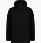 Парка чоловіча CMP Long Jacket Fix Hood Twill Black 34K0157-U901
