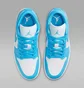 Кросівки жіночі Air Jordan 1 Low White/Blue DC0774-104