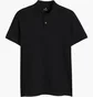 Поло мужское H&M Regular Fit Black 1209183001