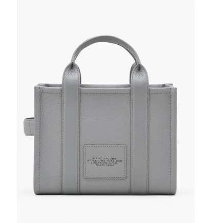 Сумка женская Marc Jacobs The Leather Small Tote Bag Grey H009L01SP21-WOLF-GREY-54790