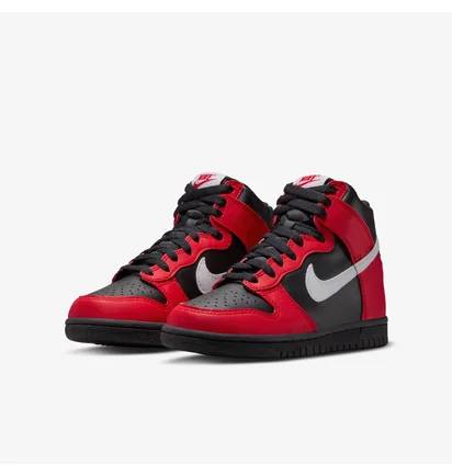 Кроссовки детские Nike Dunk High Deadpool Red/Black DB2179-003