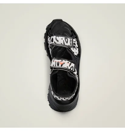 Сандалі жіночі Adidas By Stella Mccartney Hika Outdoor Sandals Black/White IF1797