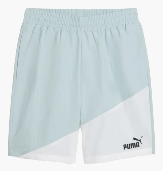 Шорты мужские Puma Power Colorblock Woven Shorts 8 Turquoise 679706-22