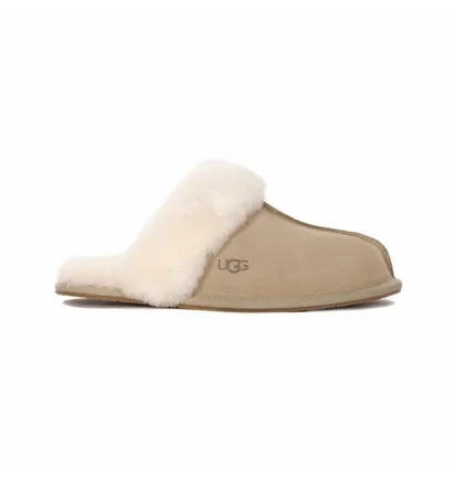 Тапочки женские UGG W Scuffette Ii Mustard Seed Beige 1106872-MSNT