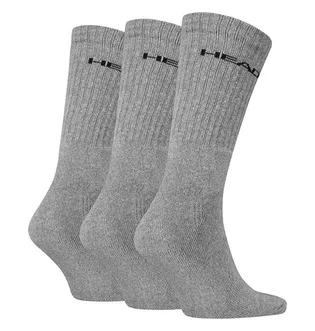 Носки мужские HEAD Elements All Sports Crew Grey (3 пары) 701229008-004