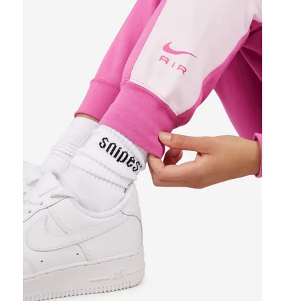Штаны женские Nike Nsw Mid-Rise Air Fleece Joggers Pink DV8050-665