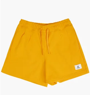 Шорты женские Air Jordan Flight Fleece Short Yellow DQ4611-705