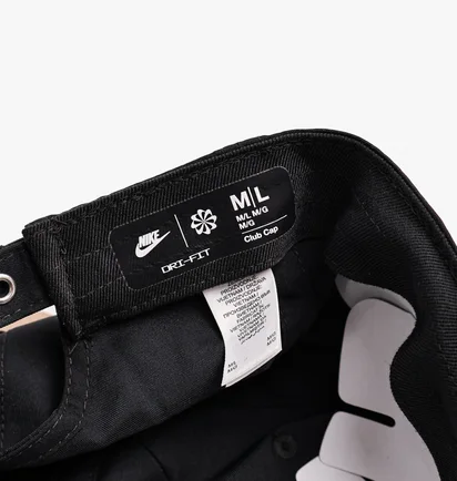 Кепка унісекс Nike Df Club Cap U Cb Mtswsh L Black FB5372-010