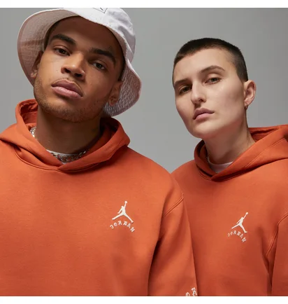Худи мужское Air Jordan X Umar Rashid Flight Artist Series Hoodie Orange DX9706-812