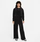 Худи женское Nike Sportswear WomenS Velour Cropped Pullover Hoodie Black DQ5927-010