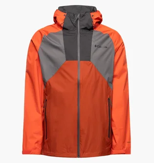 Ветровка мужская Columbia Rain Scape Orange Eo0080-023