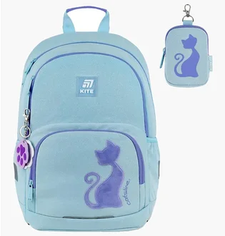 Рюкзак детский Kite Catsline Light Blue K25-585M-1