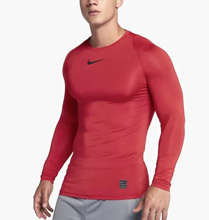 Термобілизна чоловіча Nike Pro Top Ls Red 838077-657