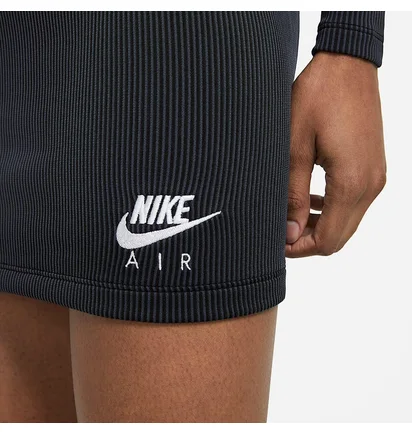 Юбка женская Nike Air Skirt Ribbed Black CZ9343-010
