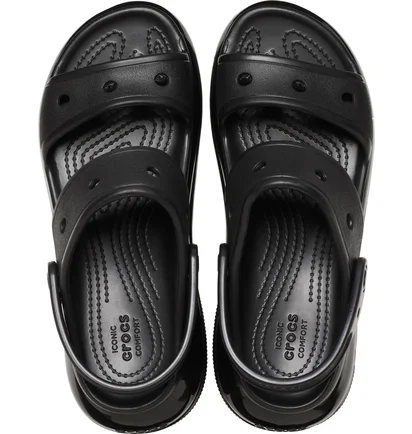 Тапочки унісекс CROCS Mega Crush Sandal Black 207989-001