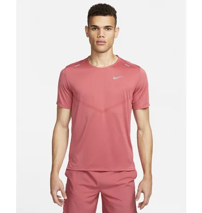 Футболка чоловіча Nike Rise 365 Dri-Fit Short-Sleeve Running Top Pink CZ9184-655