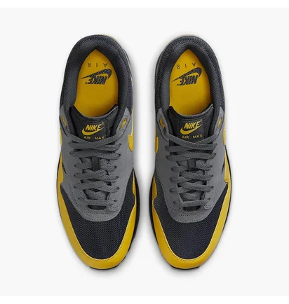 Кроссовки мужские Nike Air Max 1 Ess Grey/Yellow FZ5808-014