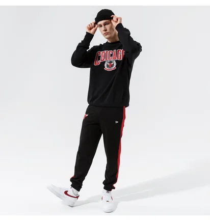 Свитшот мужской Nike Chi M Nk Flc Crew Cts 75 Nba Black DJ2797-010