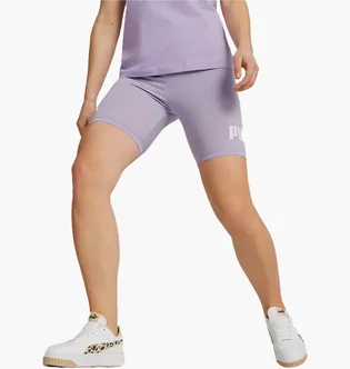 Шорти жіночі Puma Essentials Logo Short Leggings Violet 848347-70
