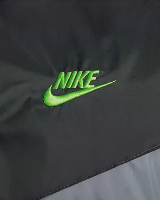 Куртка мужская Nike Wvn Lnd Wr Hd Jkt Grey/Green DA0001-065