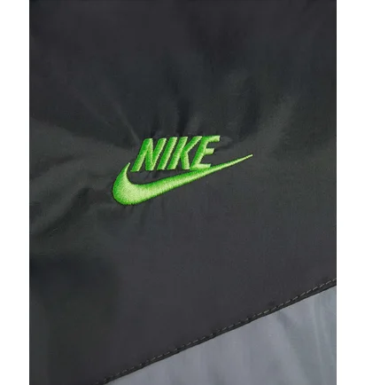 Куртка чоловіча Nike Wvn Lnd Wr Hd Jkt Grey/Green DA0001-065