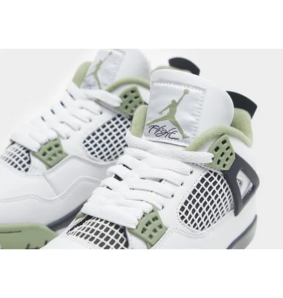 Кроссовки женские Air Jordan 4 Retro Seafoam White Aq9129-103