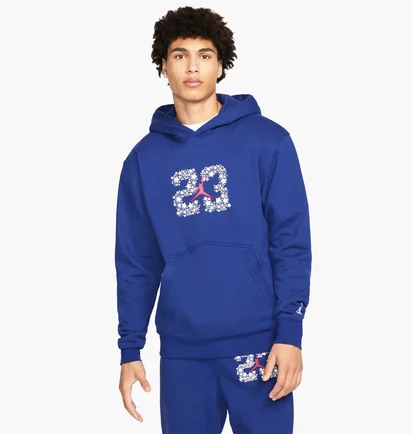 Худи мужское Air Jordan 1 Sprt Dna Flc Po 2 Blue DJ0218-455