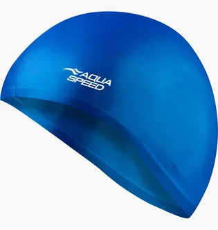 Шапочка для плавания Aqua Speed Ear Blue 128-01