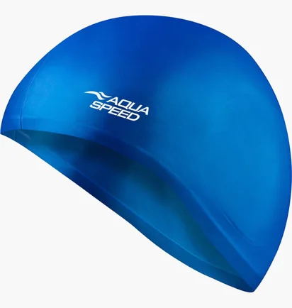 Шапочка для плавания Aqua Speed Ear Blue 128-01