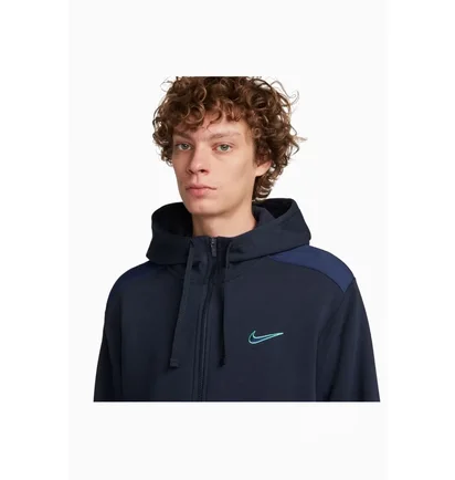 Толстовка мужская Nike Sp Flc Fz Hoodie Bb Blue FQ8819-475